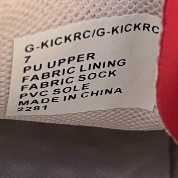 Red Madden Girl Sneakers with Shoelace Charms - Picture 9 of 9